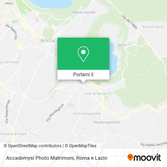 Mappa Accademysi Photo Matrimoni
