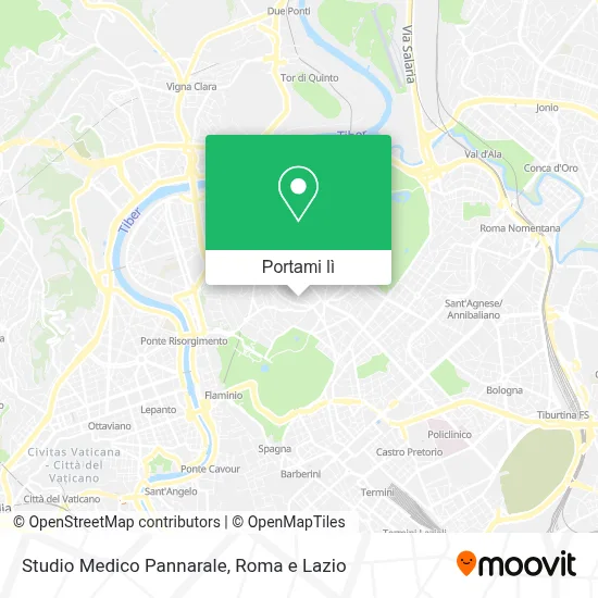 Mappa Studio Medico Pannarale