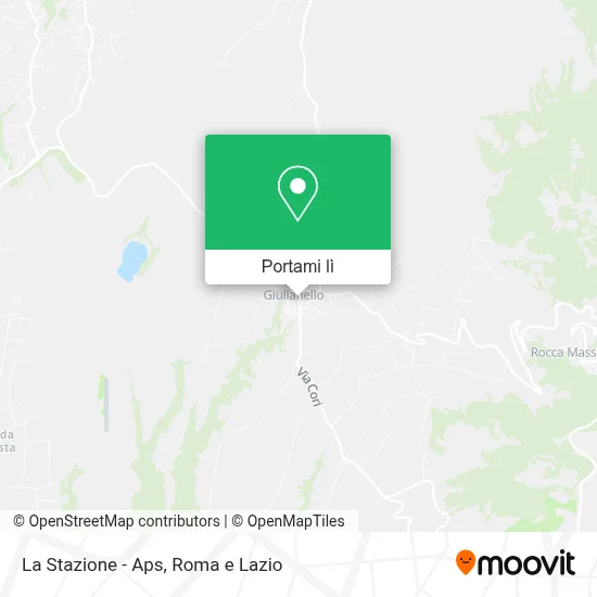 Mappa La Stazione - Aps