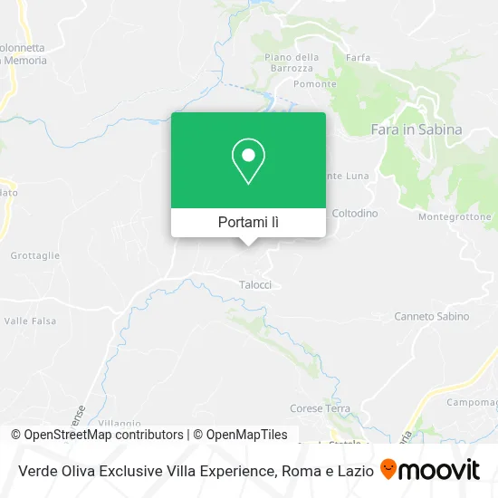 Mappa Verde Oliva Exclusive Villa Experience