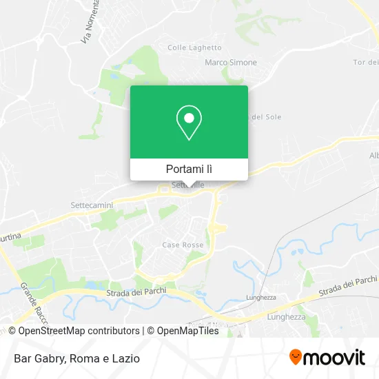Mappa Bar Gabry
