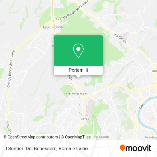 Mappa I Sentieri Del Benessere