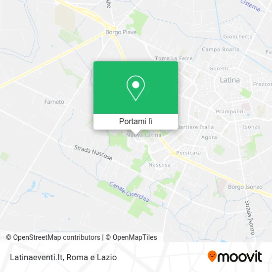 Mappa Latinaeventi.It