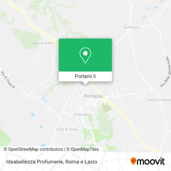 Mappa Ideabellezza Profumerie