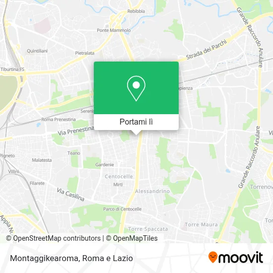 Mappa Montaggikearoma