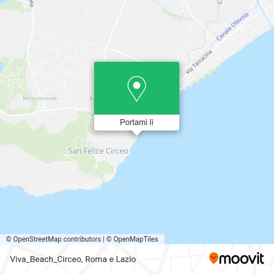 Mappa Viva_Beach_Circeo