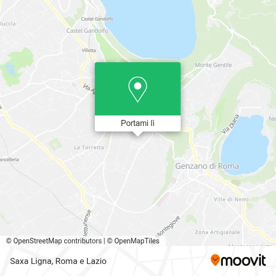 Mappa Saxa Ligna