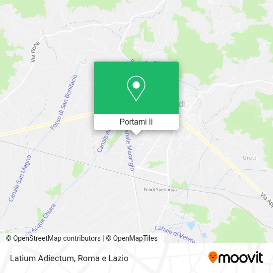 Mappa Latium Adiectum