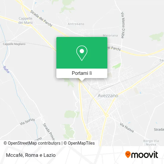 Mappa Mccafé
