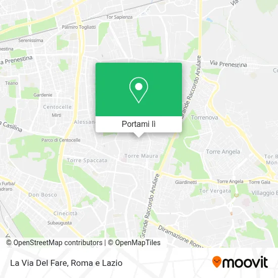 Mappa La Via Del Fare