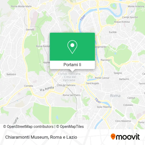 Mappa Chiaramonti Museum