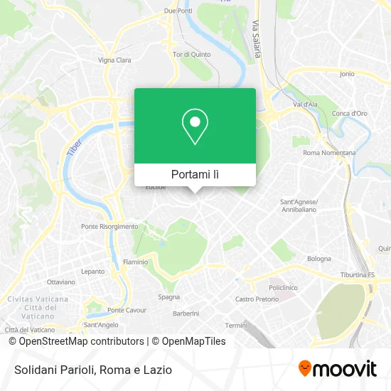 Mappa Solidani Parioli