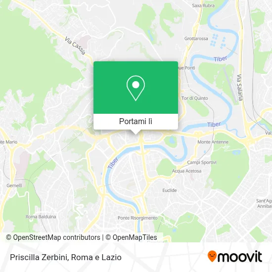Mappa Priscilla Zerbini