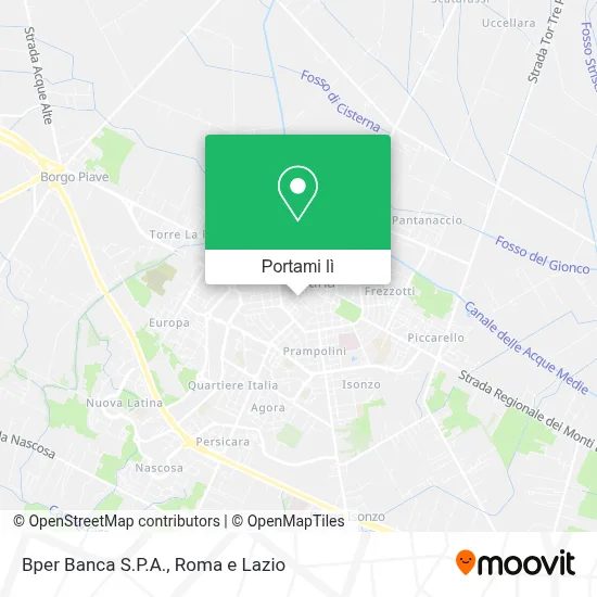 Mappa Bper Banca S.P.A.