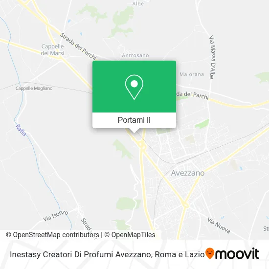 Mappa Inestasy Creatori Di Profumi Avezzano