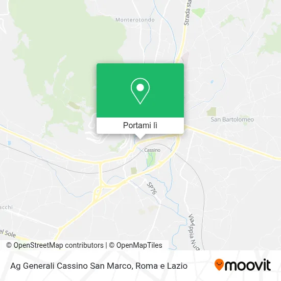 Mappa Ag Generali Cassino San Marco