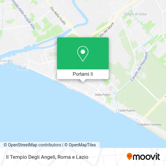 Mappa Il Tempio Degli Angeli