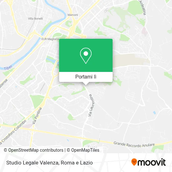 Mappa Studio Legale Valenza