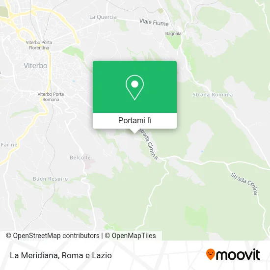 Mappa La Meridiana