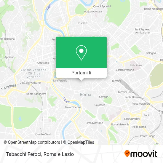 Mappa Tabacchi Feroci