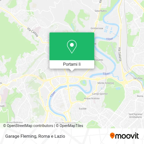 Mappa Garage Fleming
