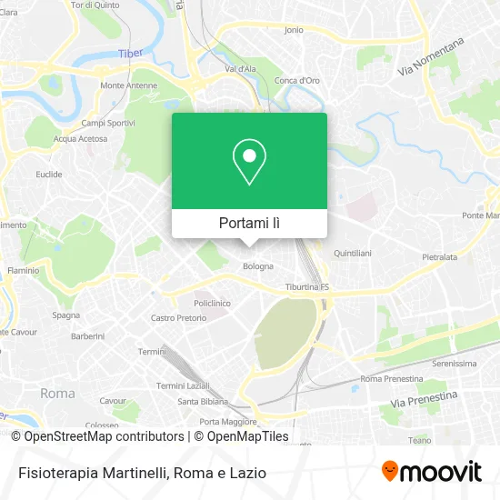 Mappa Fisioterapia Martinelli