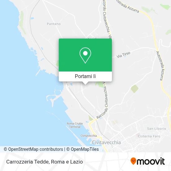 Mappa Carrozzeria Tedde