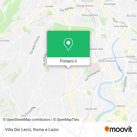 Mappa Villa Dei Lecci
