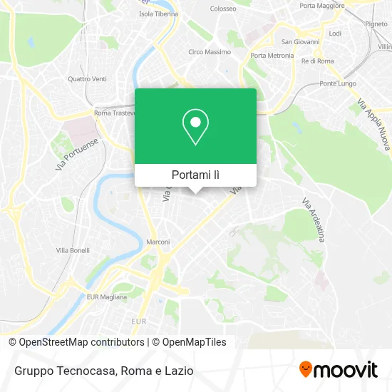 Mappa Gruppo Tecnocasa