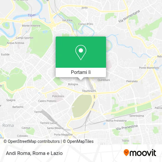 Mappa Andi Roma