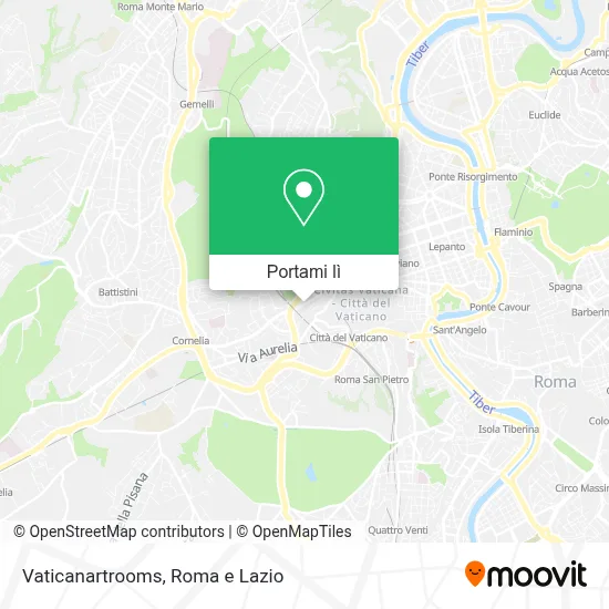 Mappa Vaticanartrooms