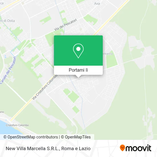 Mappa New Villa Marcella S.R.L.