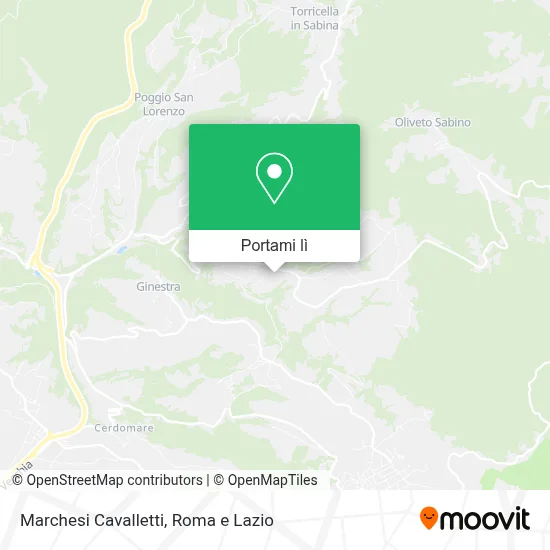 Mappa Marchesi Cavalletti