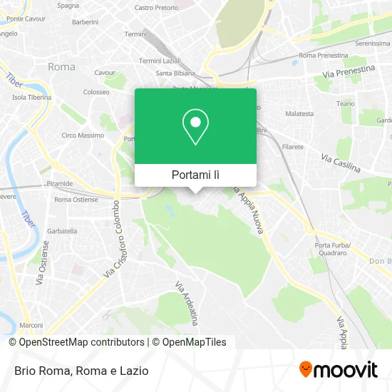 Mappa Brio Roma