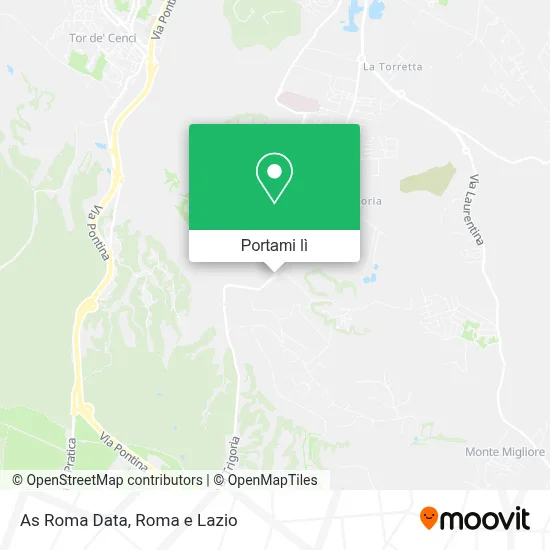 Mappa As Roma Data