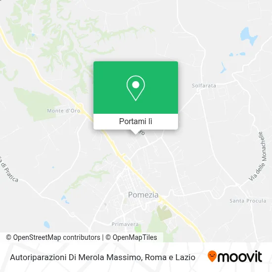 Mappa Autoriparazioni Di Merola Massimo