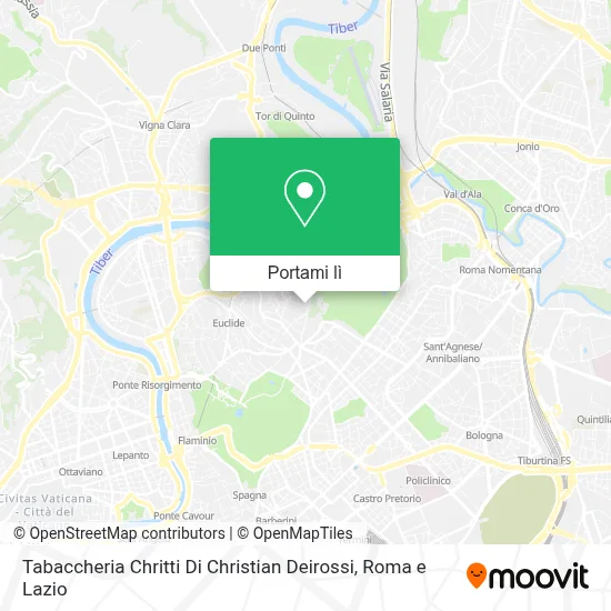 Mappa Tabaccheria Chritti Di Christian Deirossi