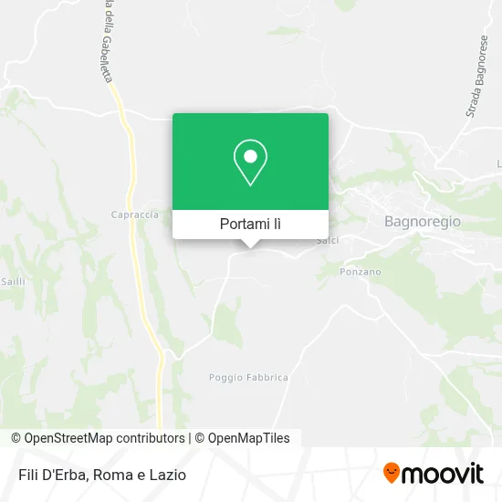 Mappa Fili D'Erba
