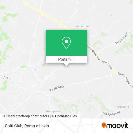 Mappa Colti Club