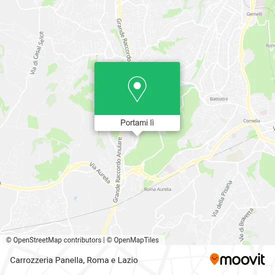 Mappa Carrozzeria Panella