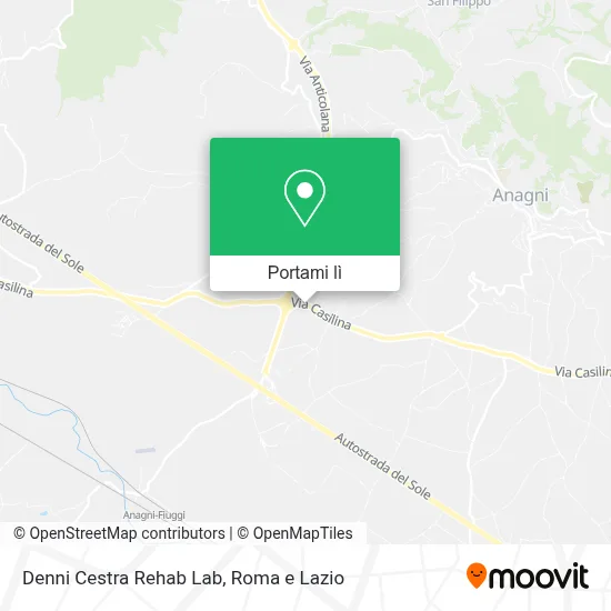 Mappa Denni Cestra Rehab Lab