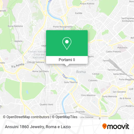 Mappa Ansuini 1860 Jewelry