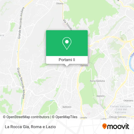 Mappa La Rocca Gia