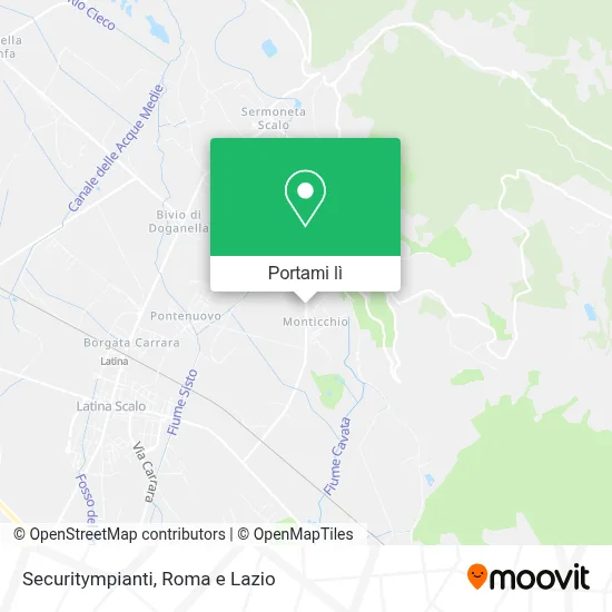 Mappa Securitympianti