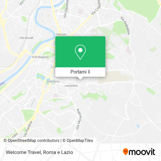 Mappa Welcome Travel