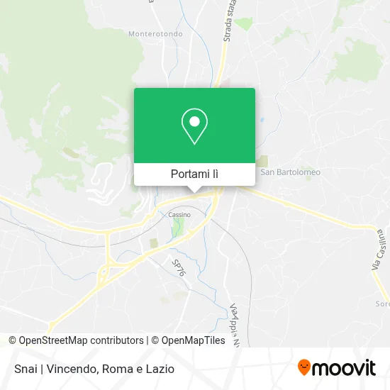 Mappa Snai | Vincendo