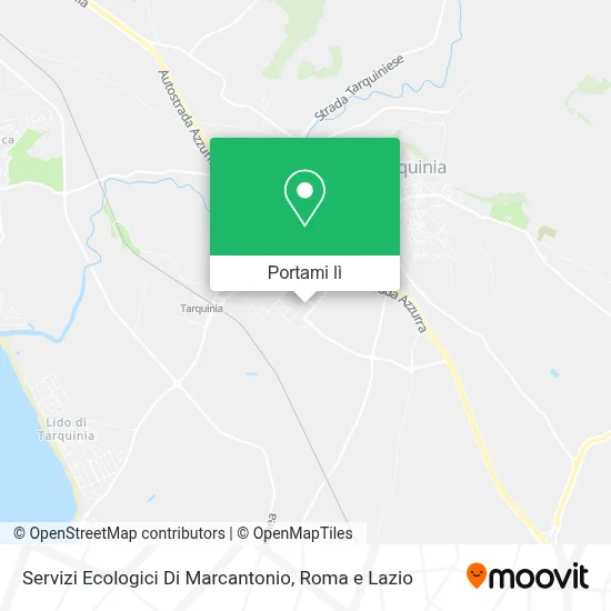 Mappa Servizi Ecologici Di Marcantonio