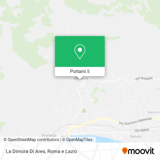 Mappa La Dimora Di Ares