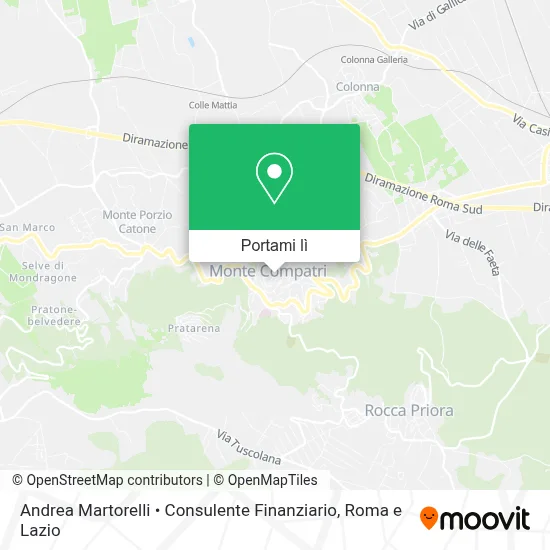 Mappa Andrea Martorelli • Consulente Finanziario