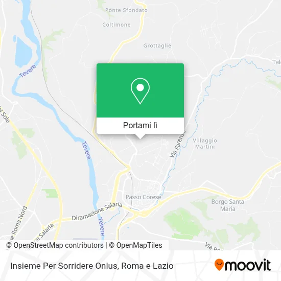 Mappa Insieme Per Sorridere Onlus